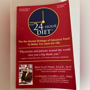 The 24 Hour Diet BOOK by Brian Peskin & Stephen Cavallino MD
